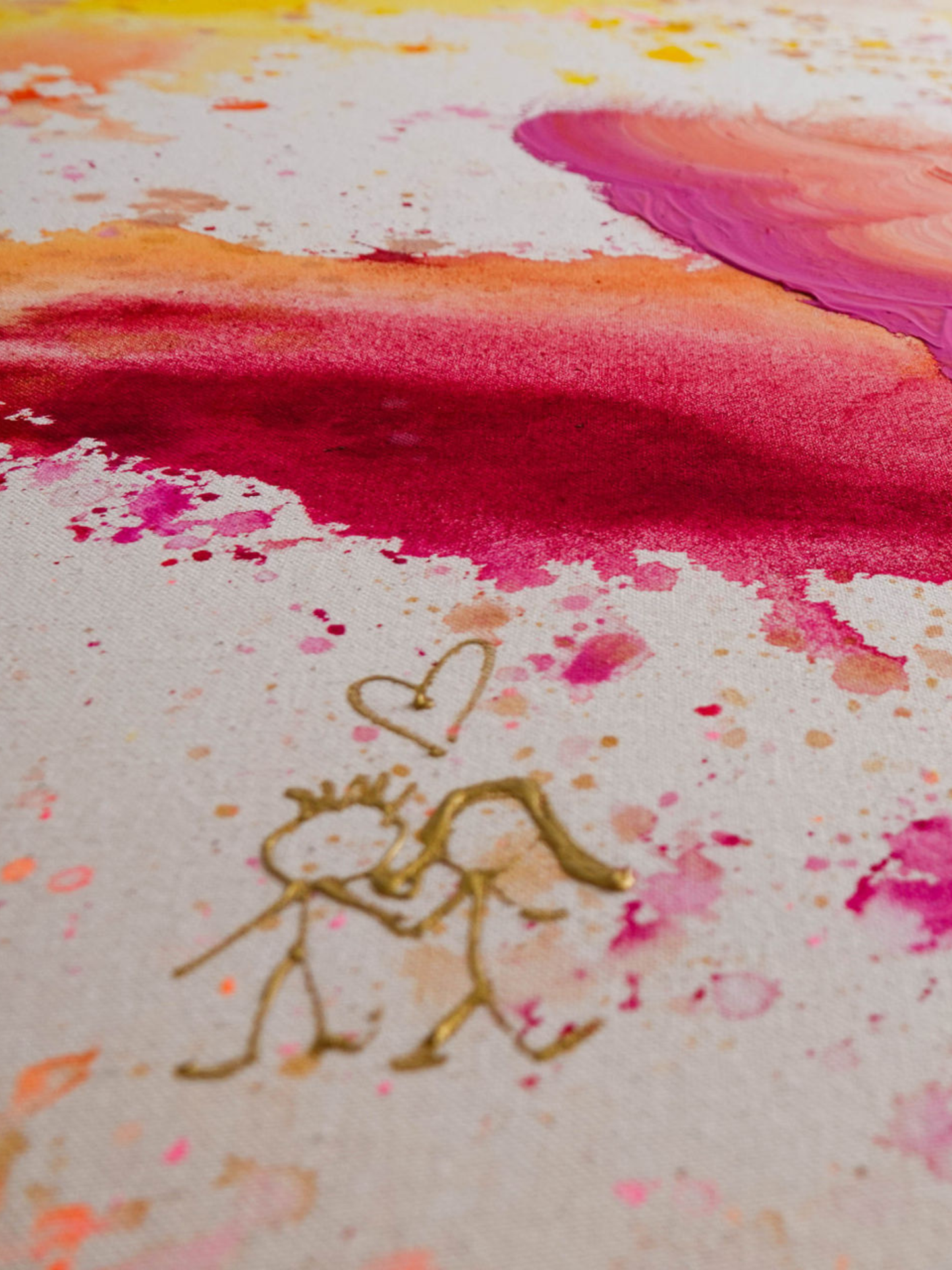 LIFE IS BEAUTIFUL & I HAVE TIME 150x200cm EXTRA TIEF