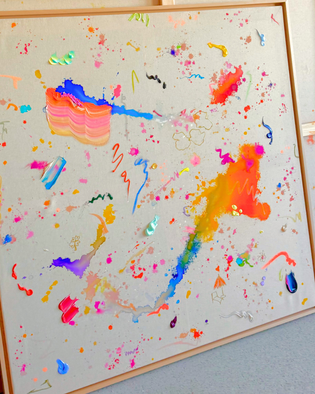 URLAUBSREIF 100x100cm