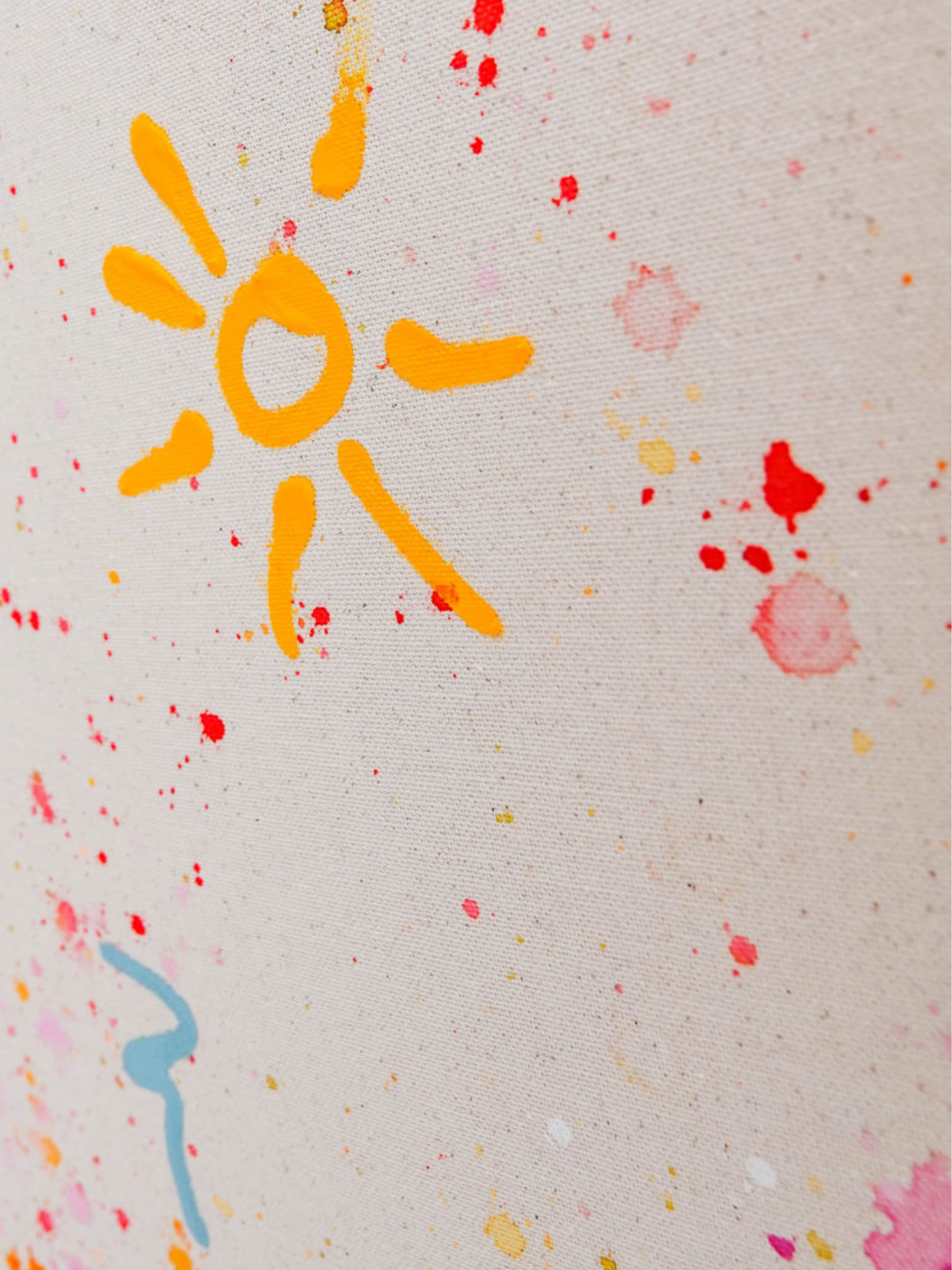 LIFE IS BEAUTIFUL & I HAVE TIME 180x140cm EXTRA TIEF