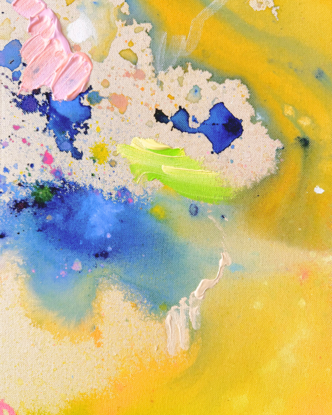 BEING ALIVE IS THE SPECIAL OCCASION 150x120cm