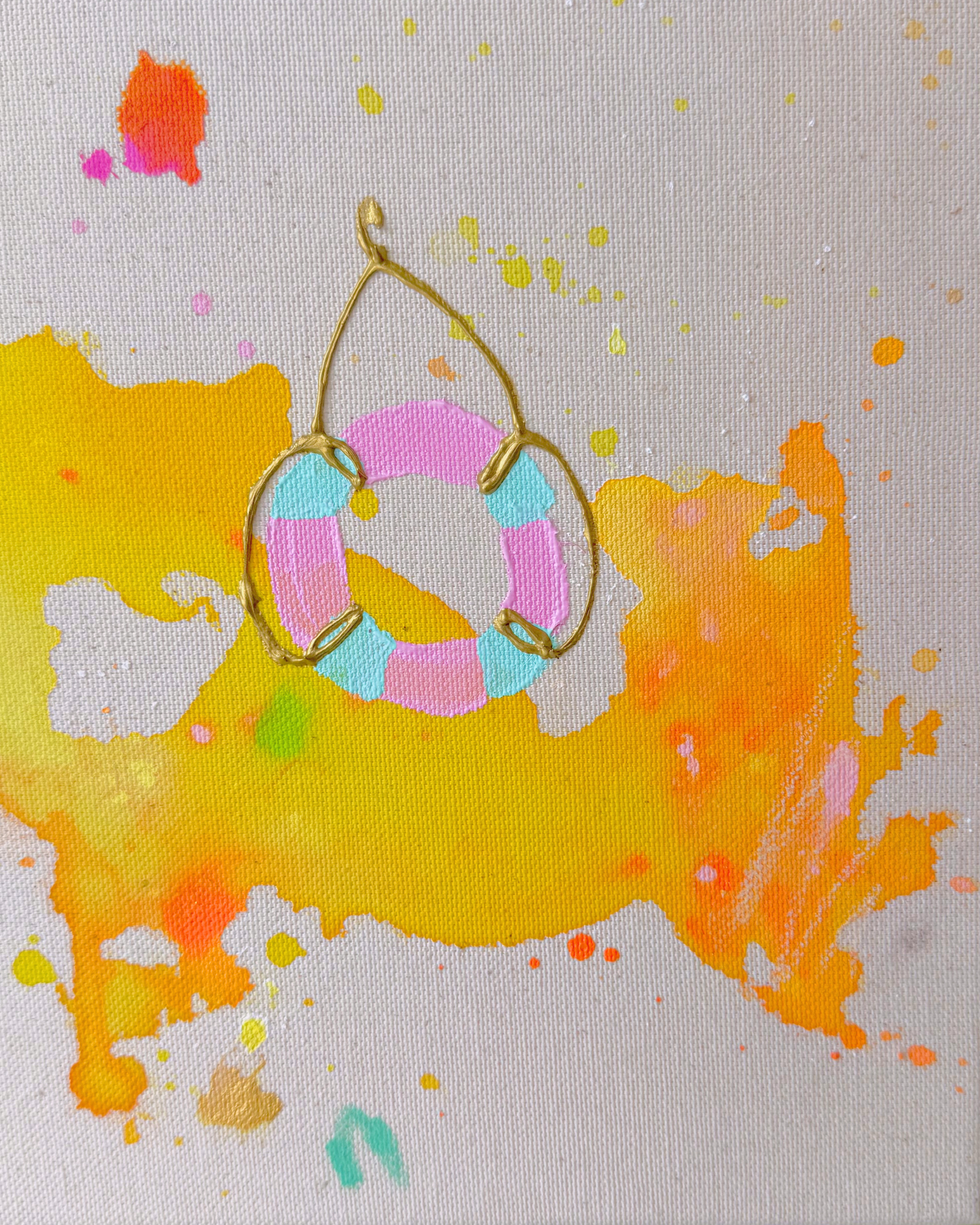 ICH WÜNSCH DIR Sternschnuppe 30x30cm