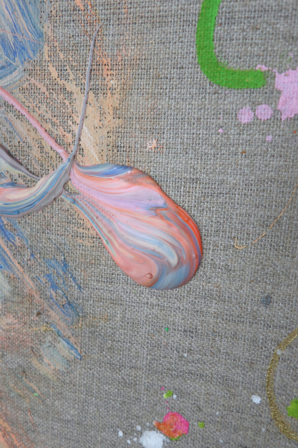 ABUNDANCE IS MY REALITY 163x133cm