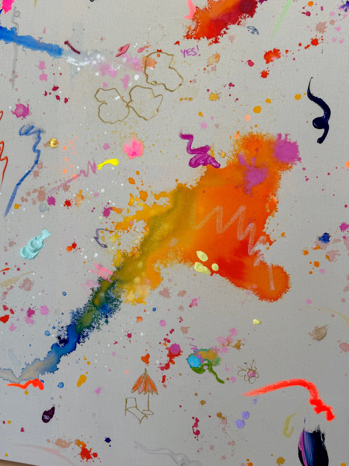 URLAUBSREIF 100x100cm