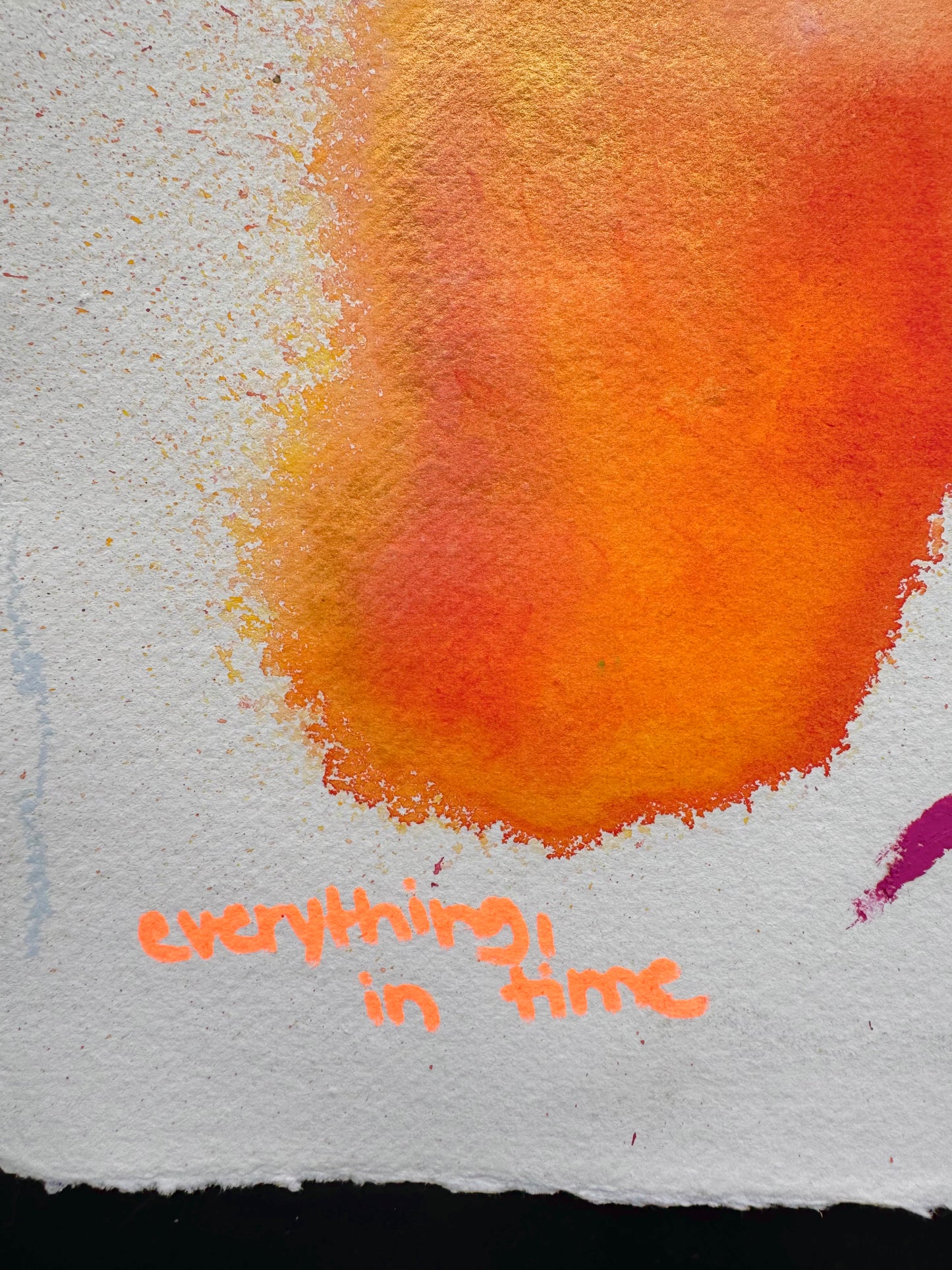 EVERYTHING IN TIME Paperwork