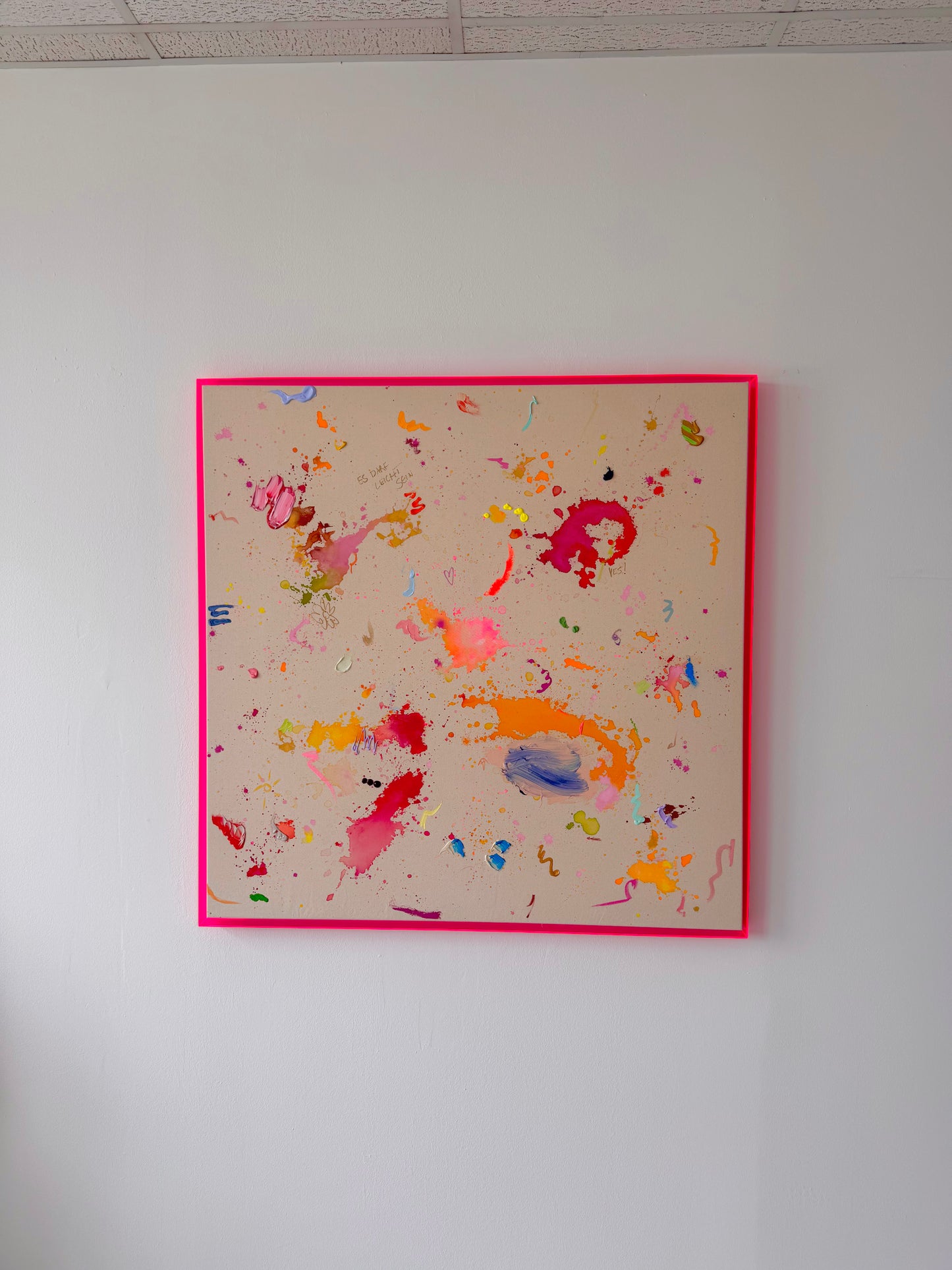 ES DARF LEICHT SEIN 110x110cm EXTRA TIEF