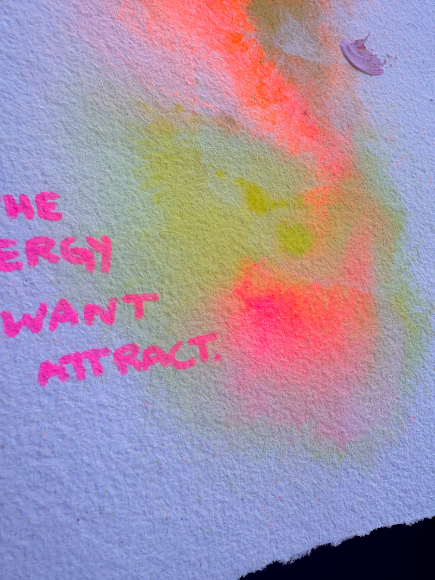 BE THE ENERGY YOU WANT TO ATTRACT. Paperwork