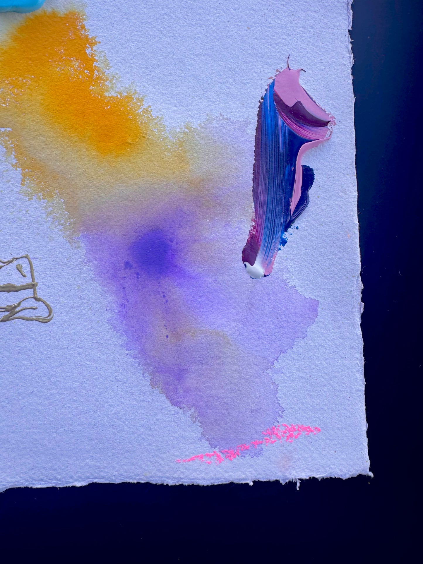 NO RAIN, NO FLOWERS Paperwork