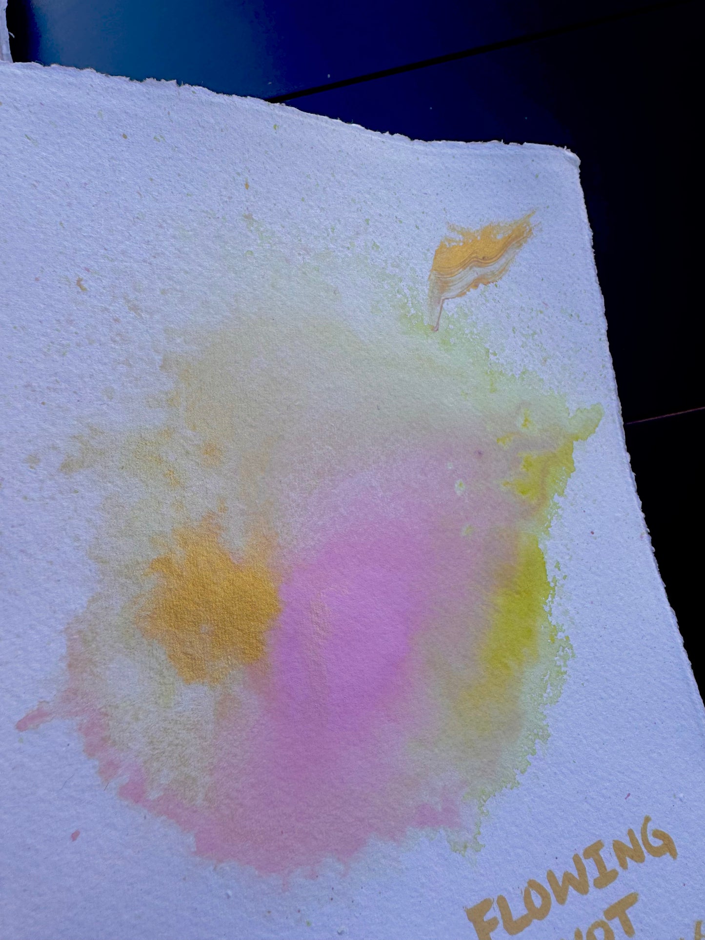 FLOWING NOT FORCING Paperwork