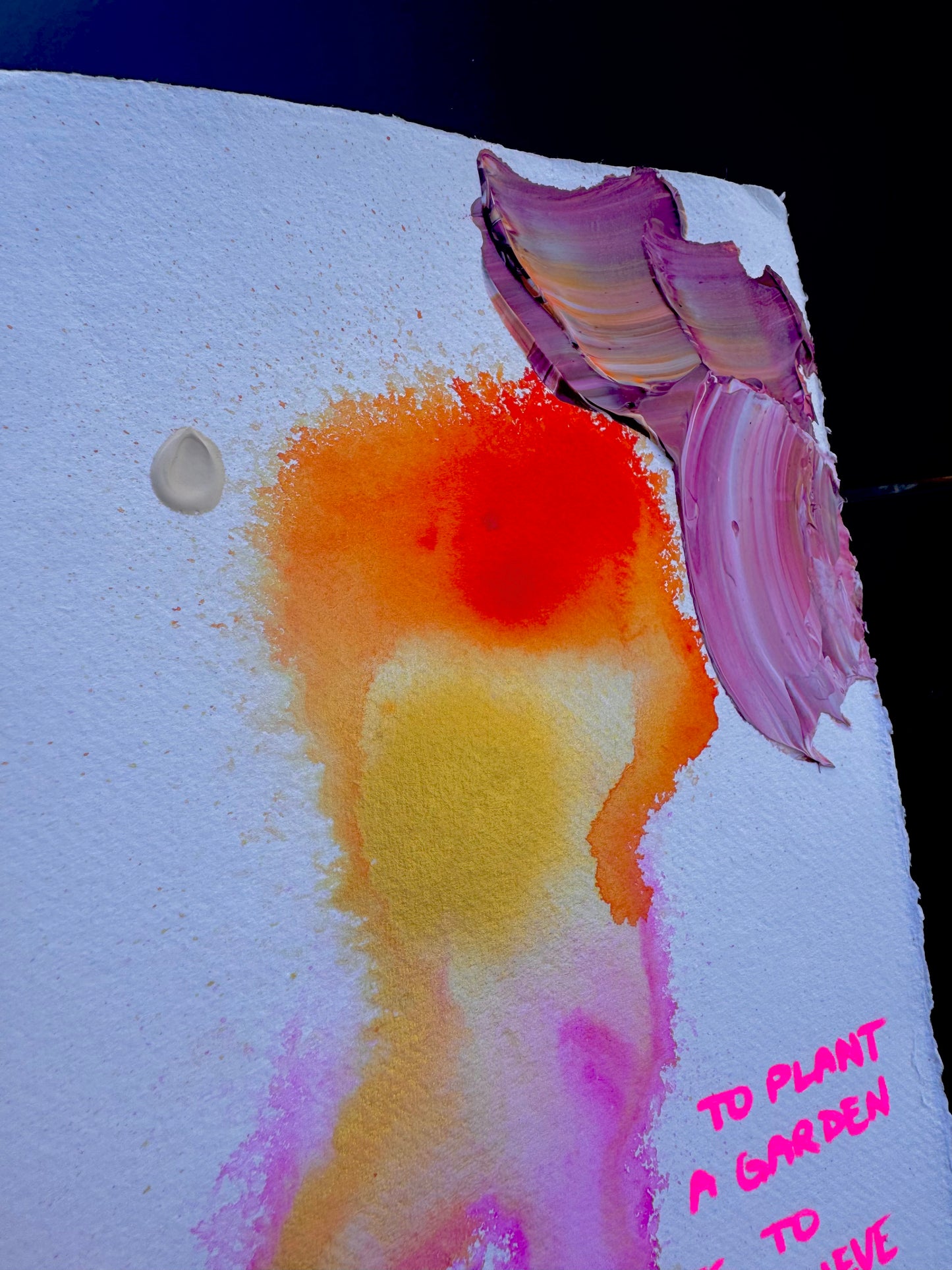 TO PLANT A GARDEN IS TO BELIEVE IN TMR Paperwork