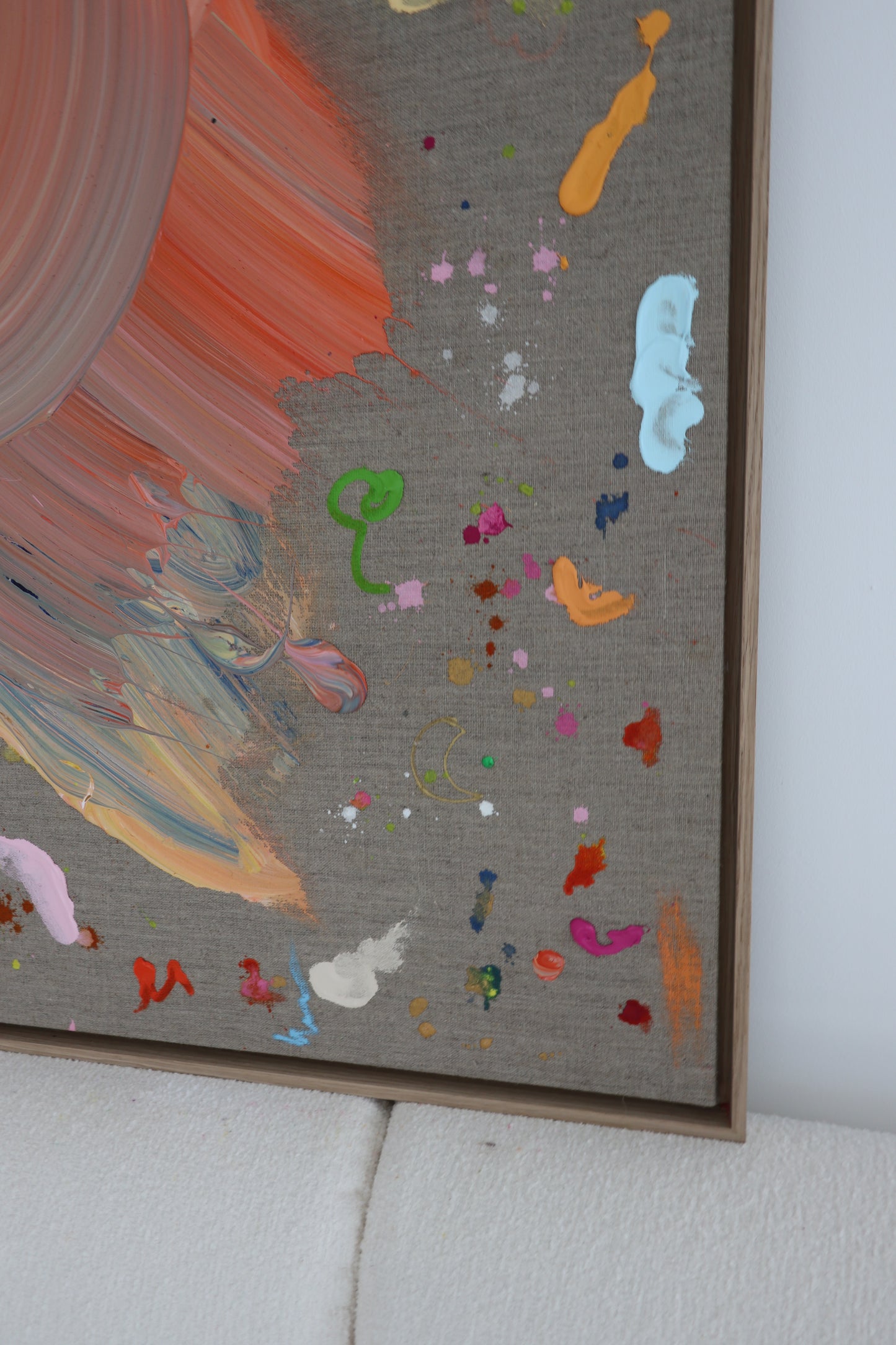 ABUNDANCE IS MY REALITY 163x133cm