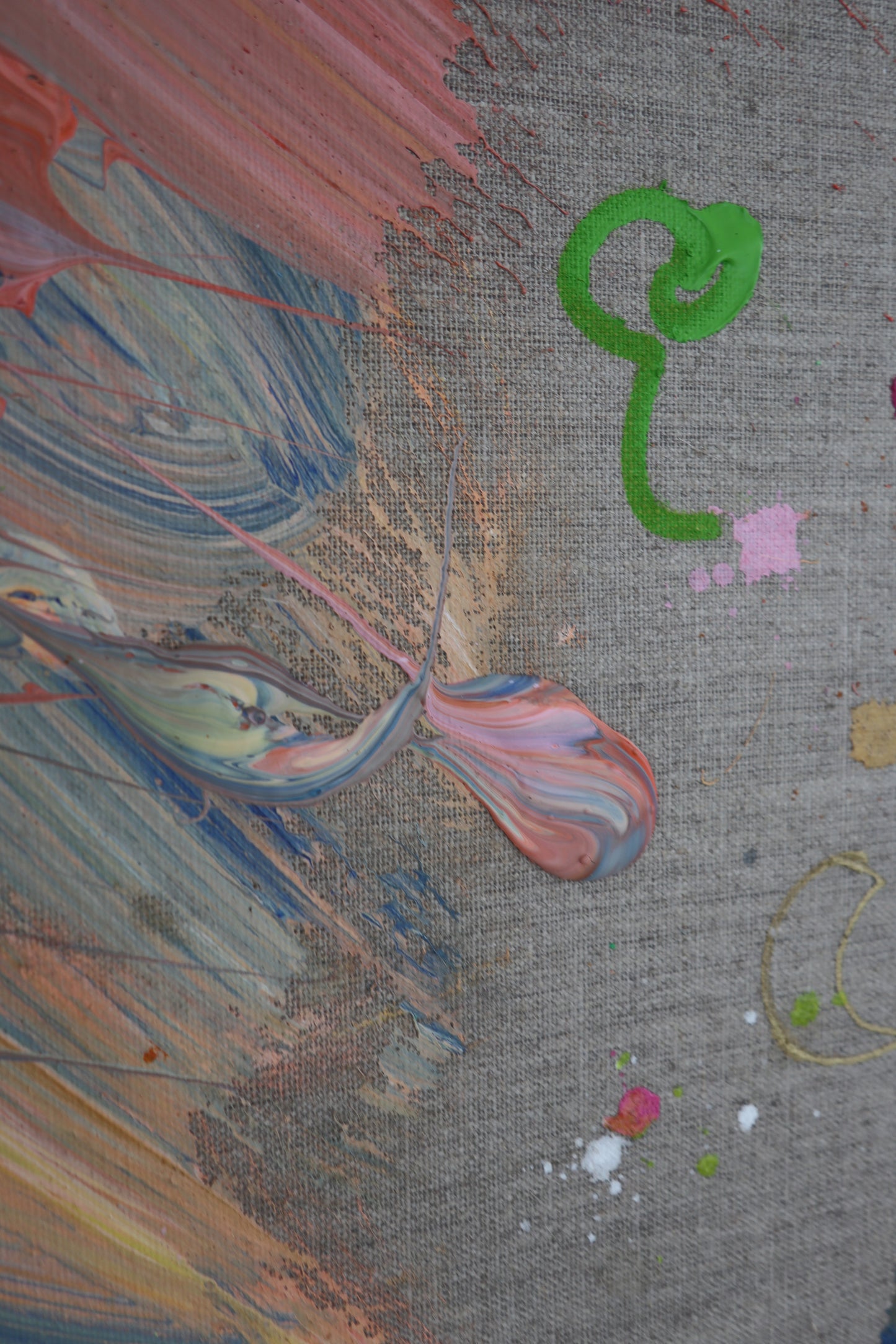 ABUNDANCE IS MY REALITY 163x133cm