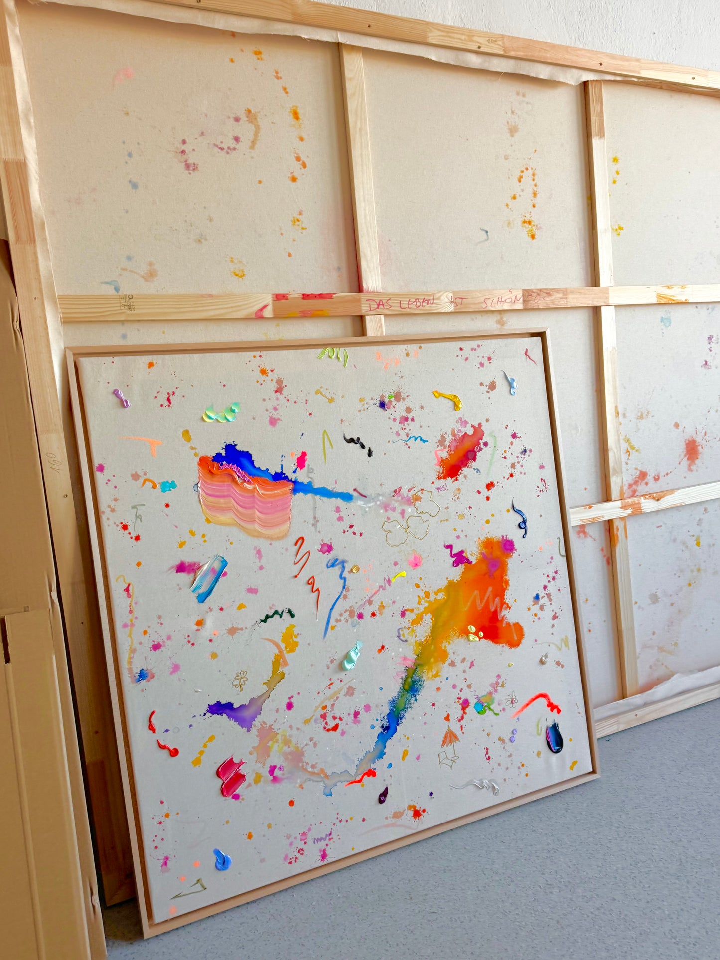 URLAUBSREIF 100x100cm