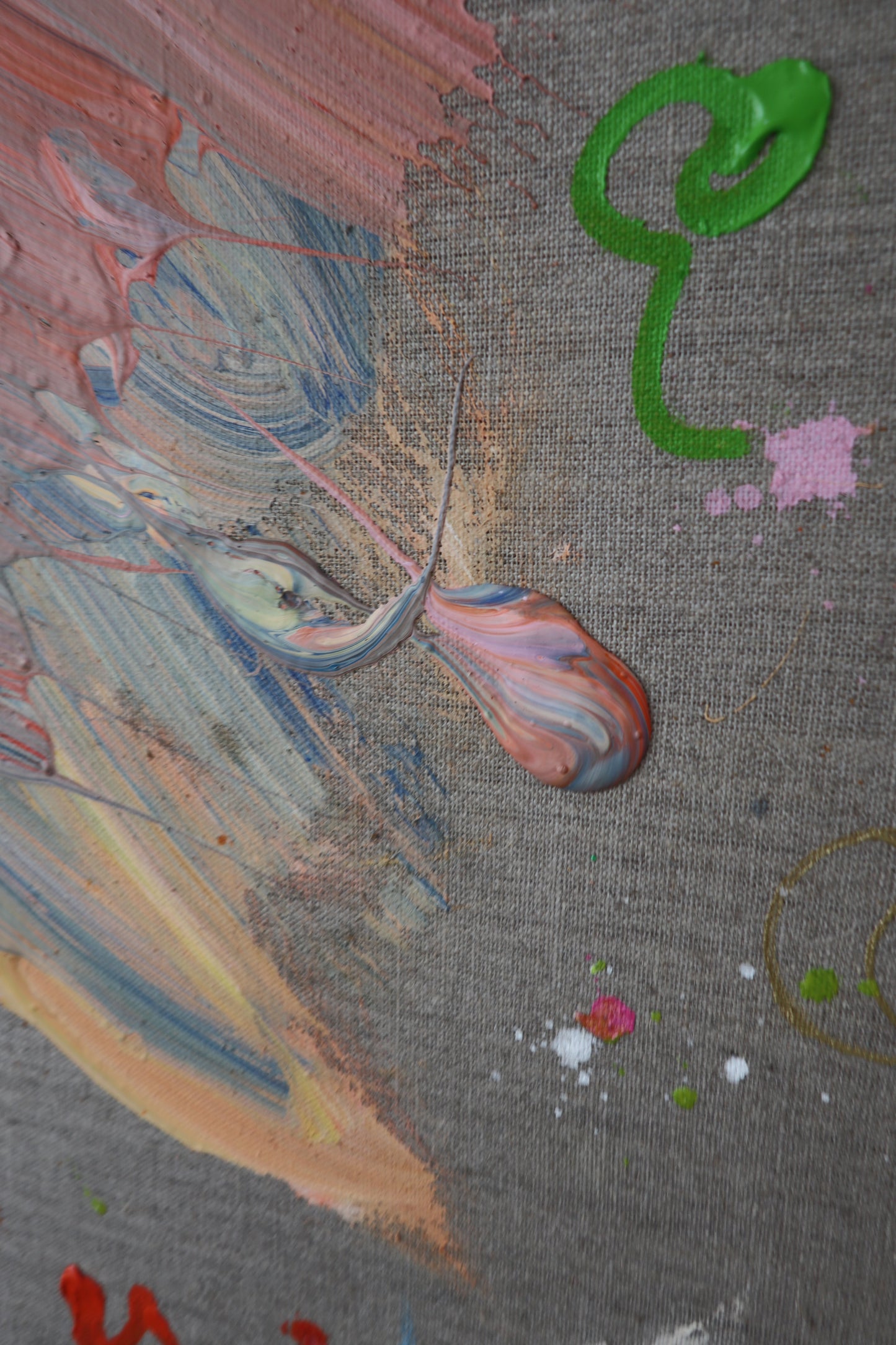 ABUNDANCE IS MY REALITY 163x133cm