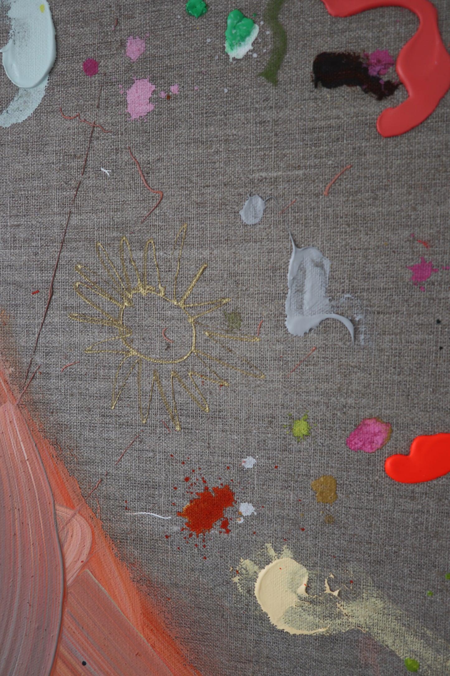ABUNDANCE IS MY REALITY 163x133cm