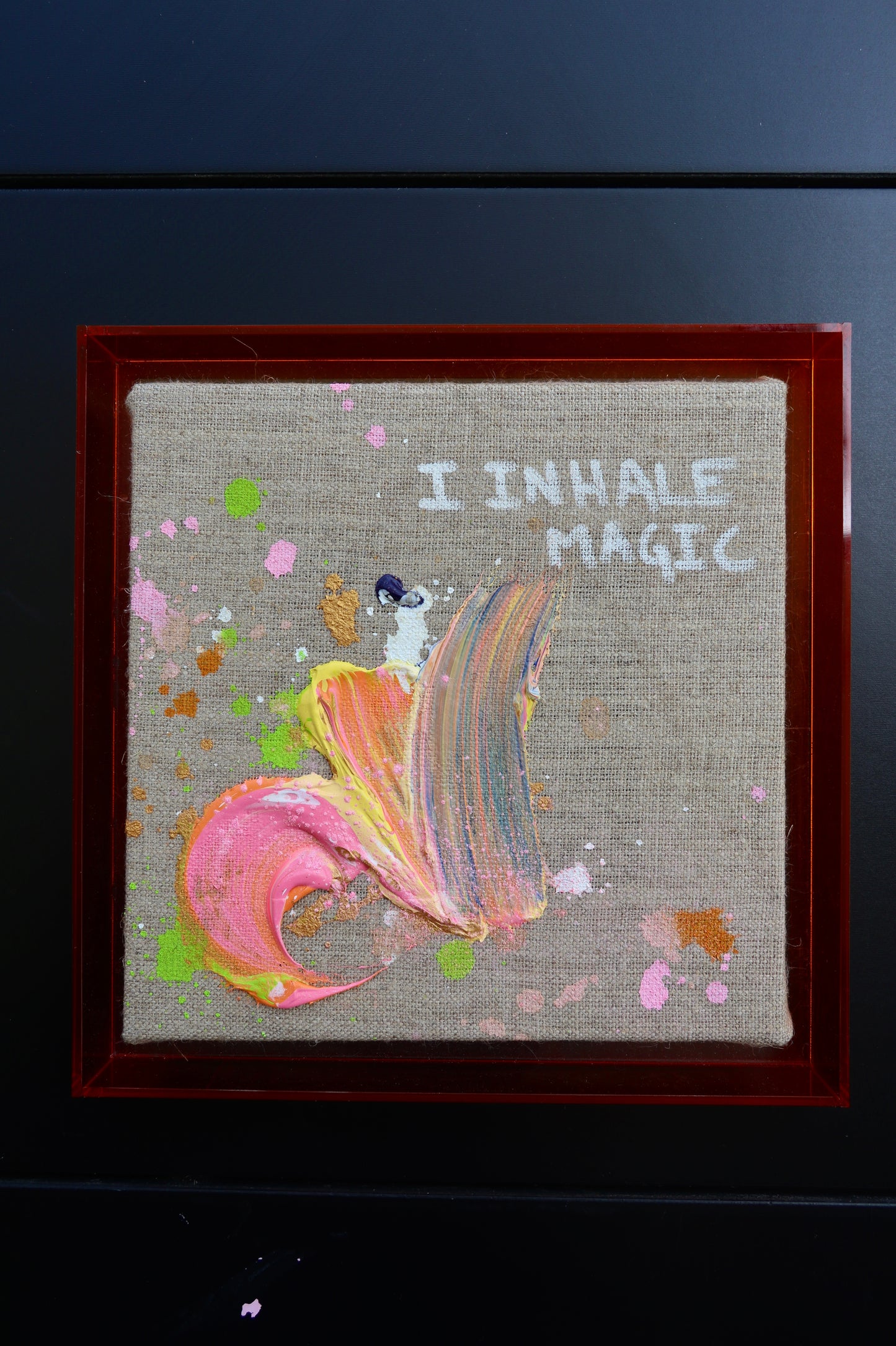 I INHALE MAGIC 23x23cm