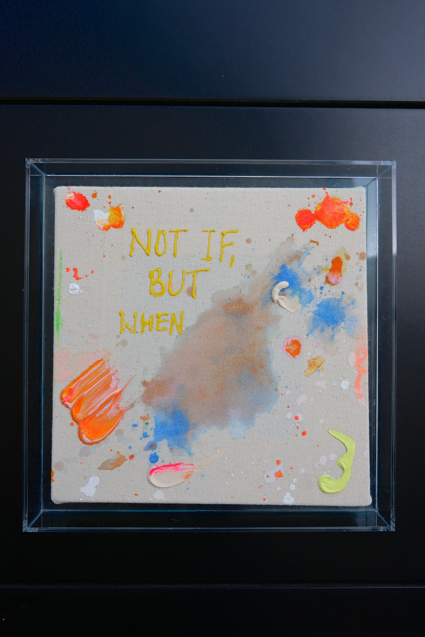 NOT IF BUT WHEN 23x23cm
