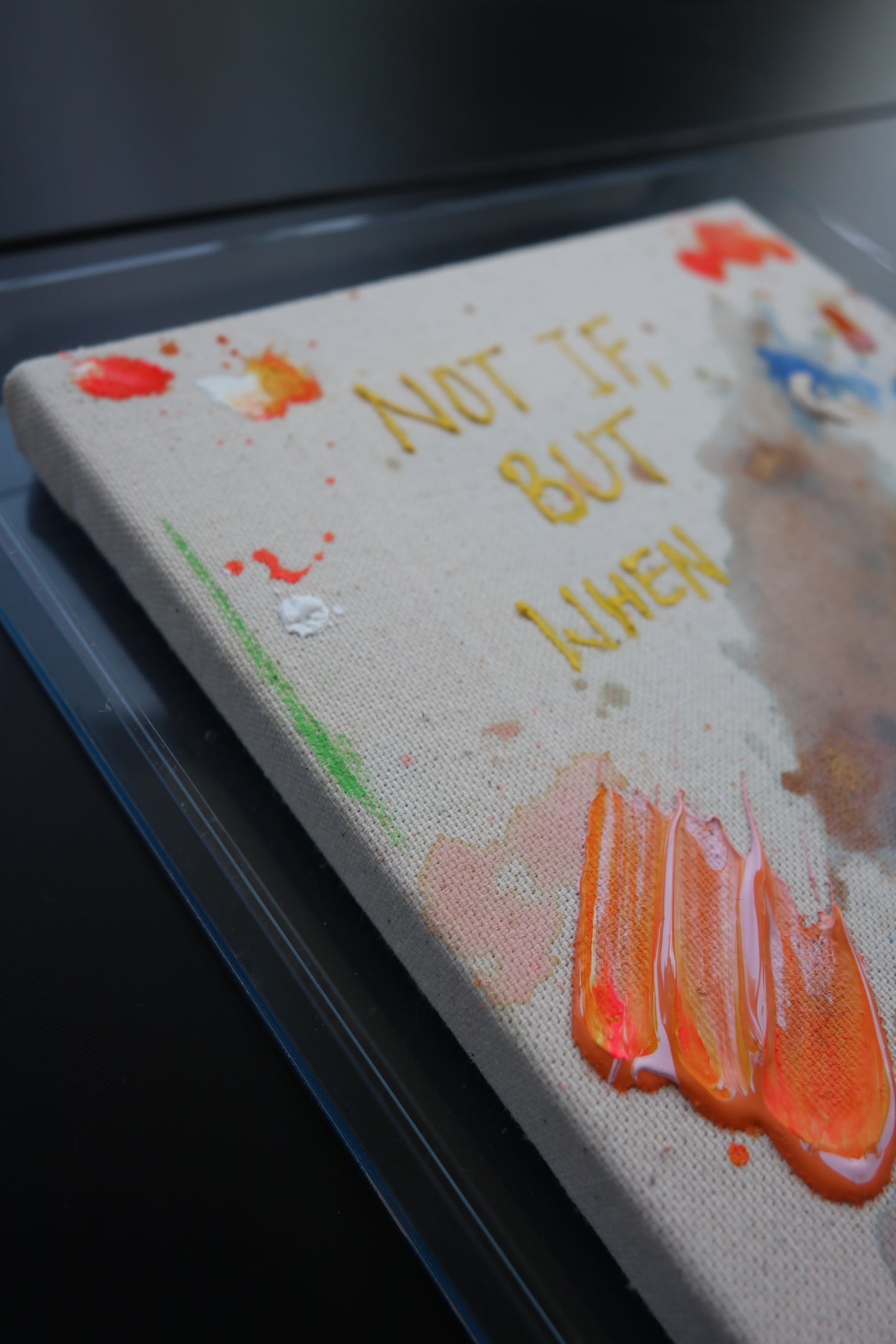 NOT IF BUT WHEN 23x23cm