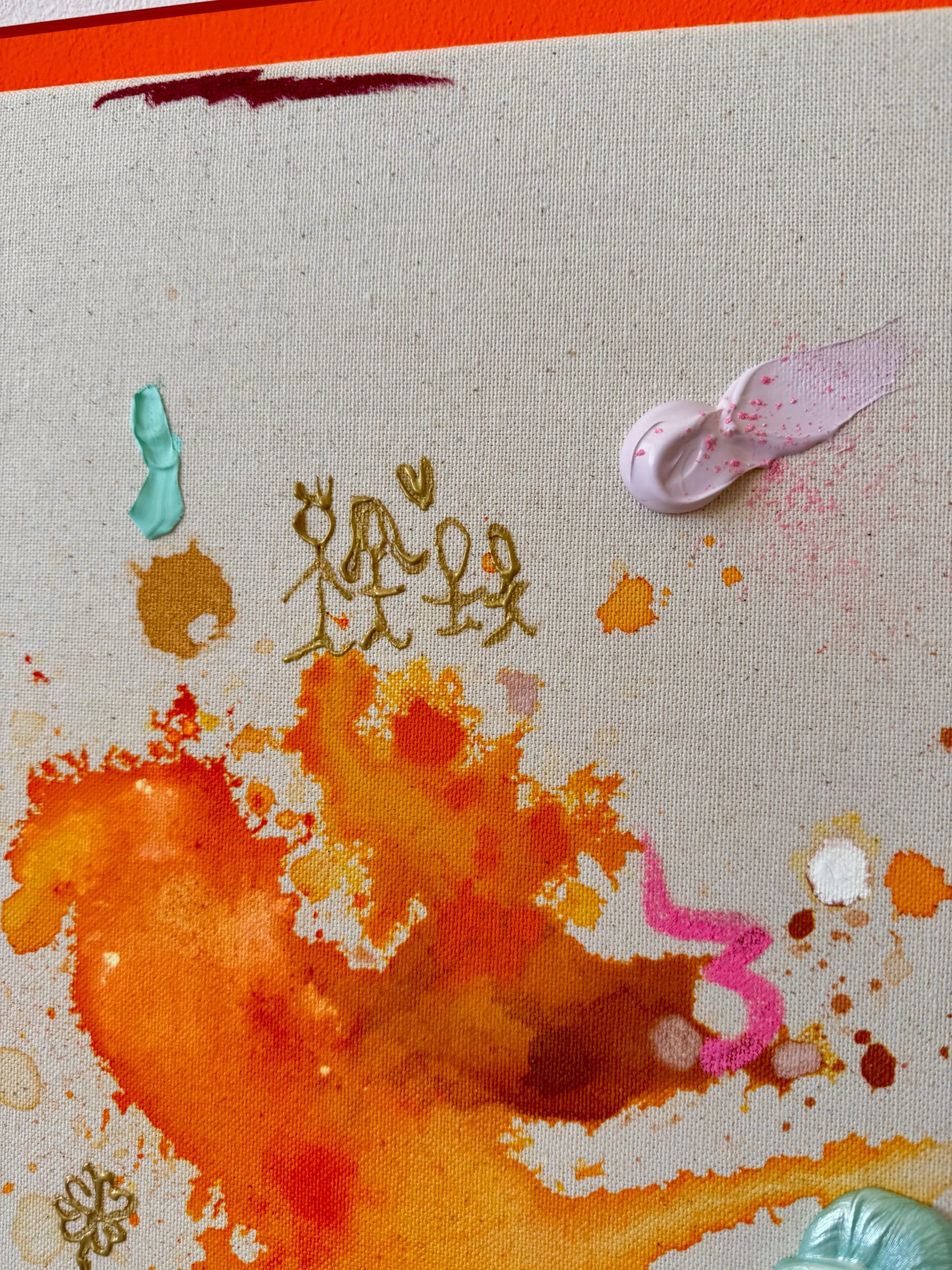 THIS LIFE IS A GIFT 60x60cm extra tief