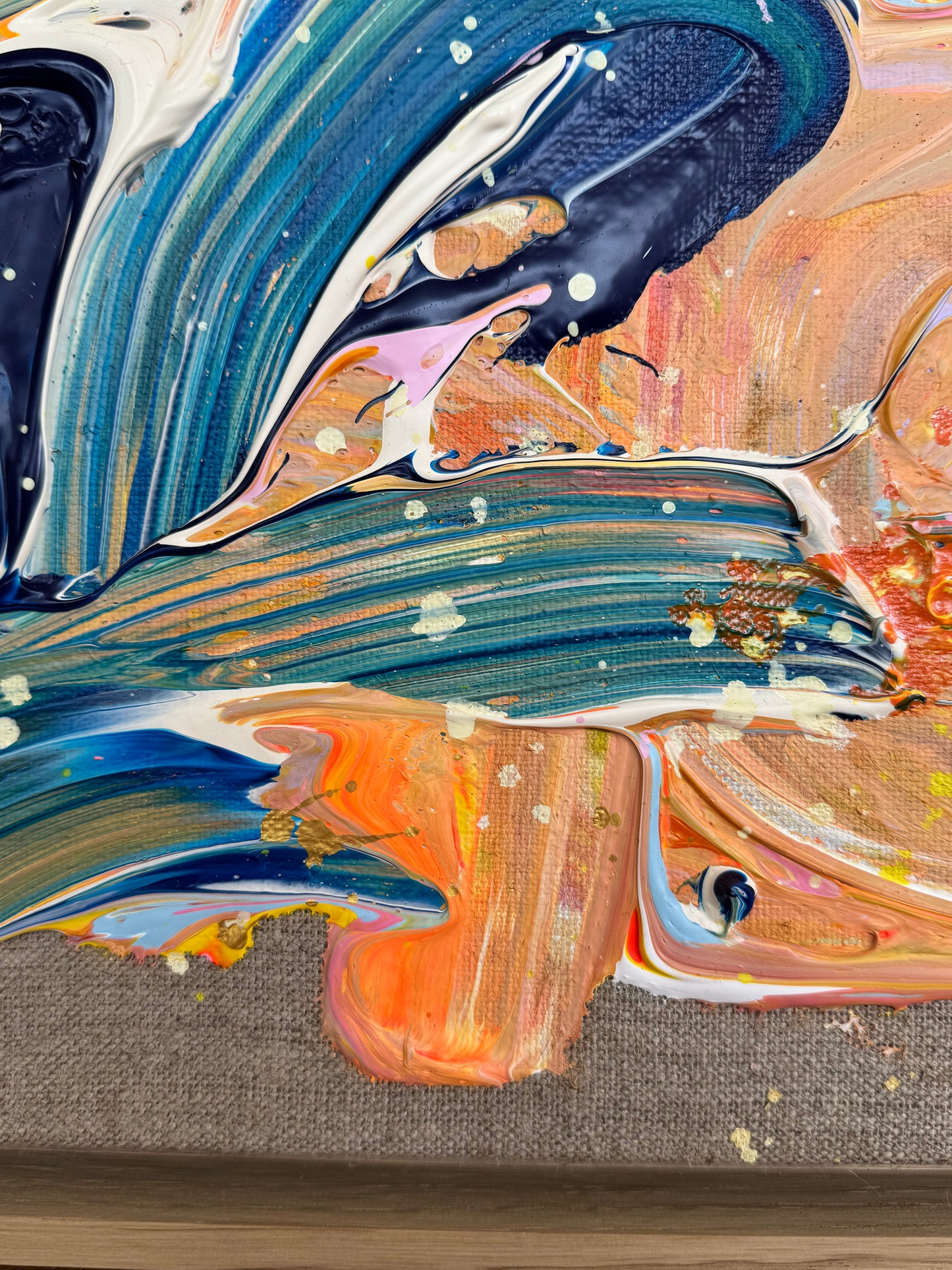 I AM LIVING MY DREAM LIVE 53x53cm