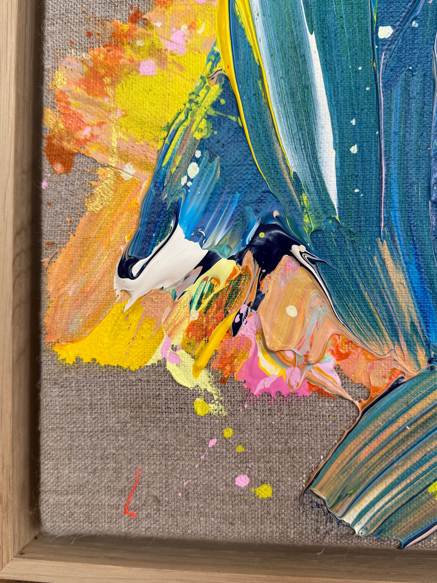 I AM LIVING MY DREAM LIVE 53x53cm