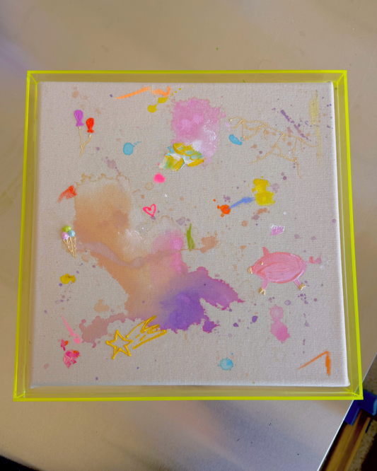 ICH WÜNSCH DIR 30x30cm
