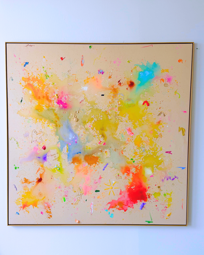 TODAY IS MY FAVORITE DAY 160x160cm