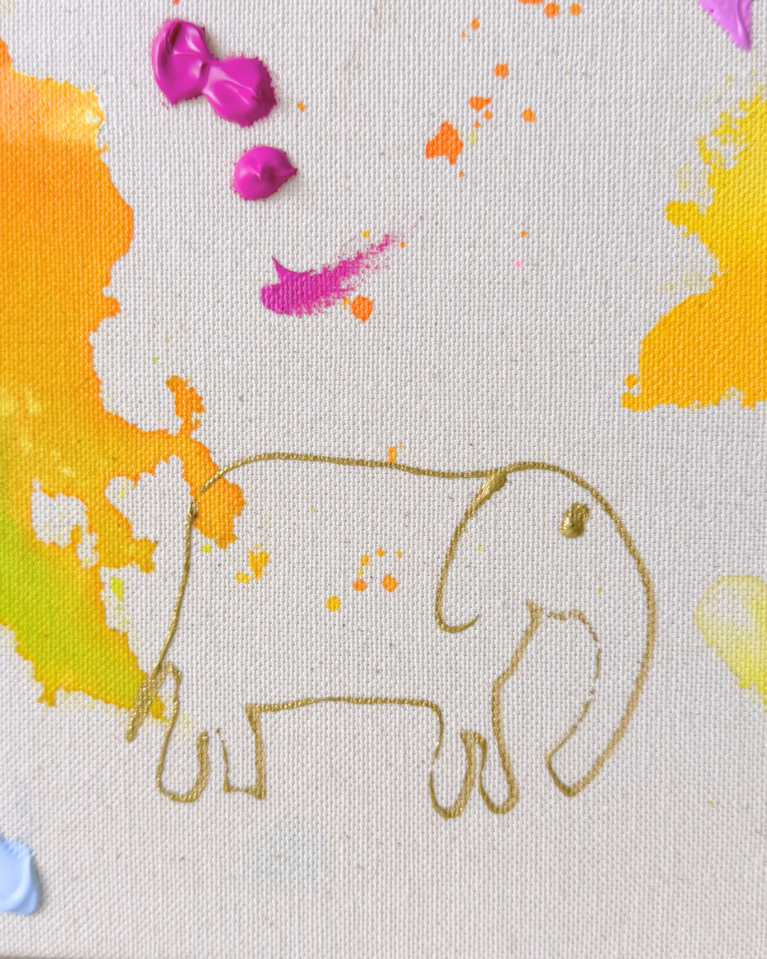ICH WÜNSCH DIR Giraffe 40x50cm