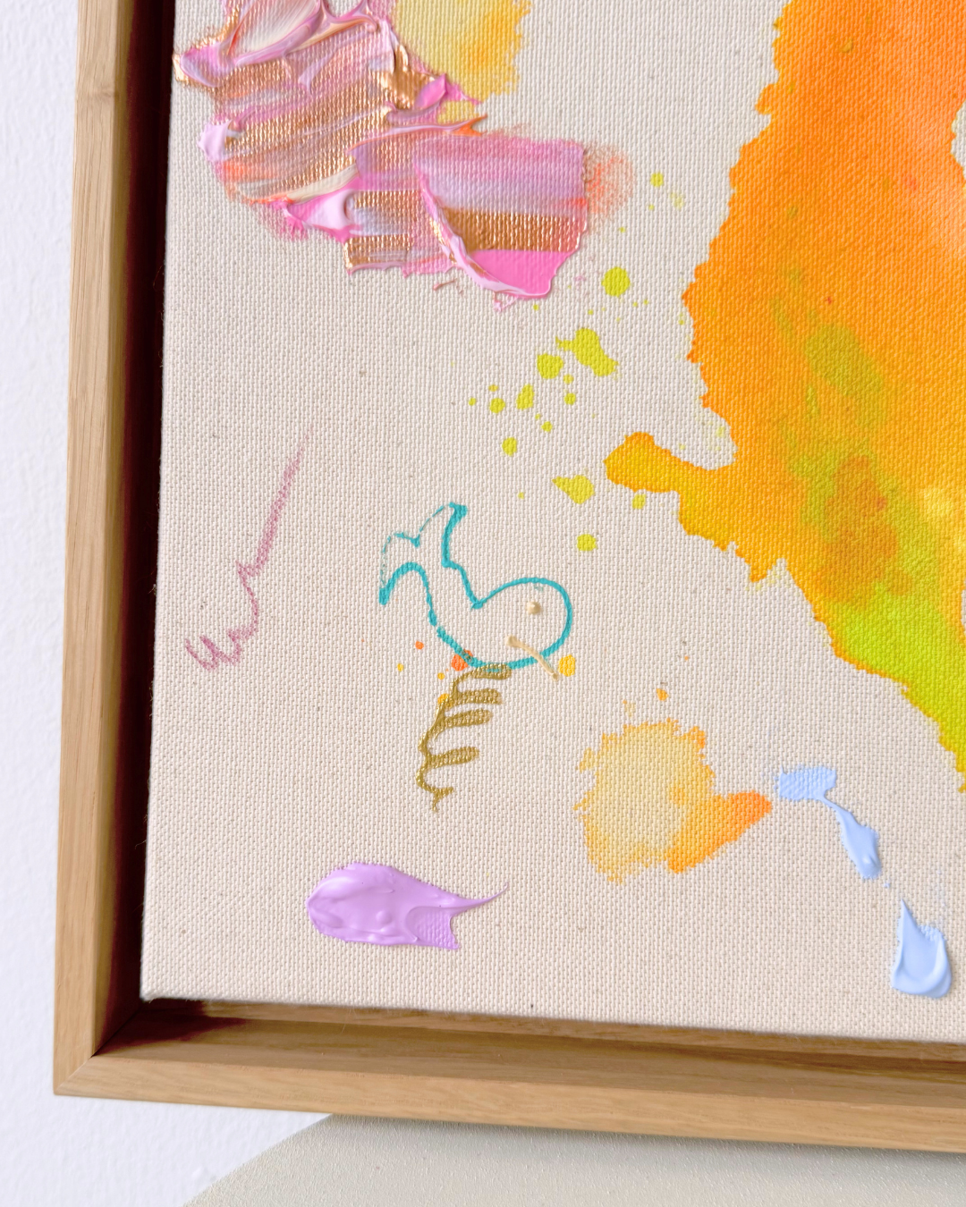 ICH WÜNSCH DIR Giraffe 40x50cm