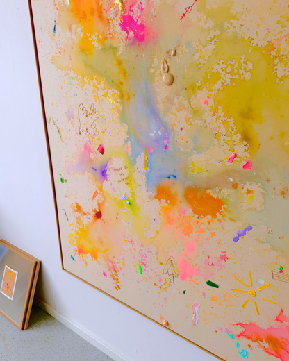TODAY IS MY FAVORITE DAY 160x160cm