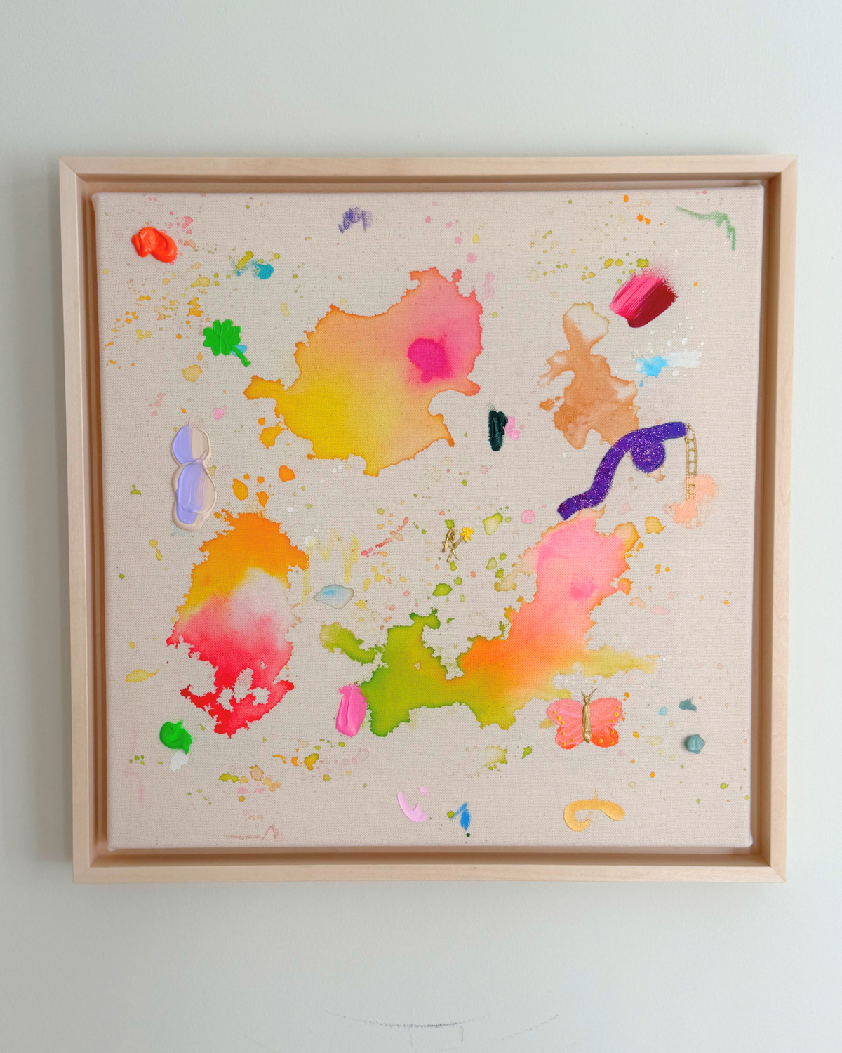 Ich wünsch dir Glitzerrutsche 40x40cm