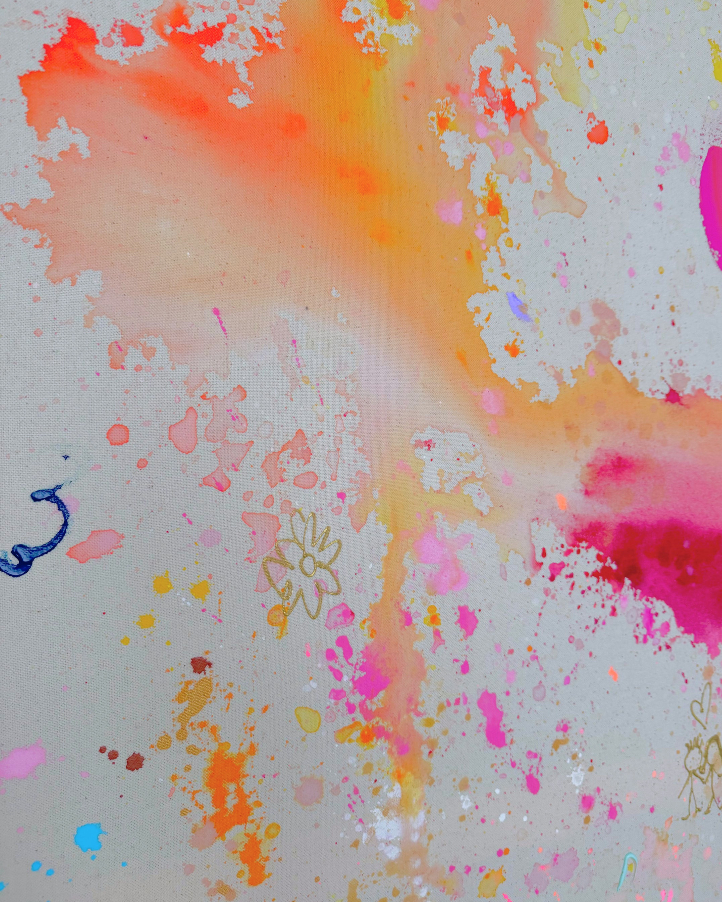 LIFE IS BEAUTIFUL & I HAVE TIME 150x200cm EXTRA TIEF