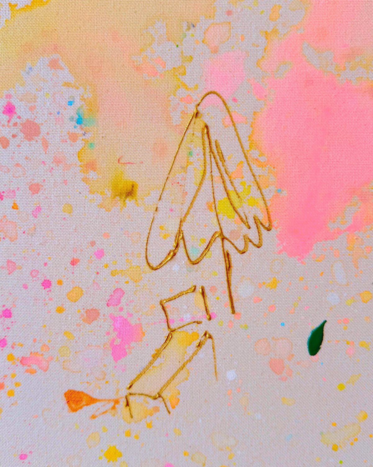 TODAY IS MY FAVORITE DAY 160x160cm