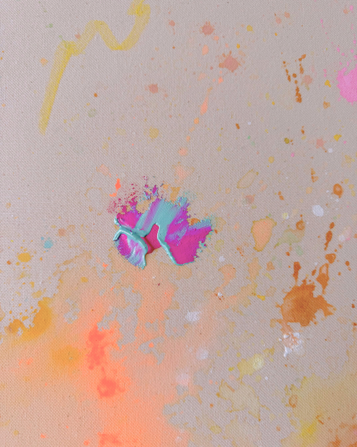 TODAY IS MY FAVORITE DAY 160x160cm