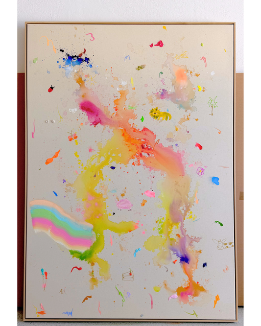 ICH WÜNSCH DIR Löwe 170x120cm EXTRA TIEF