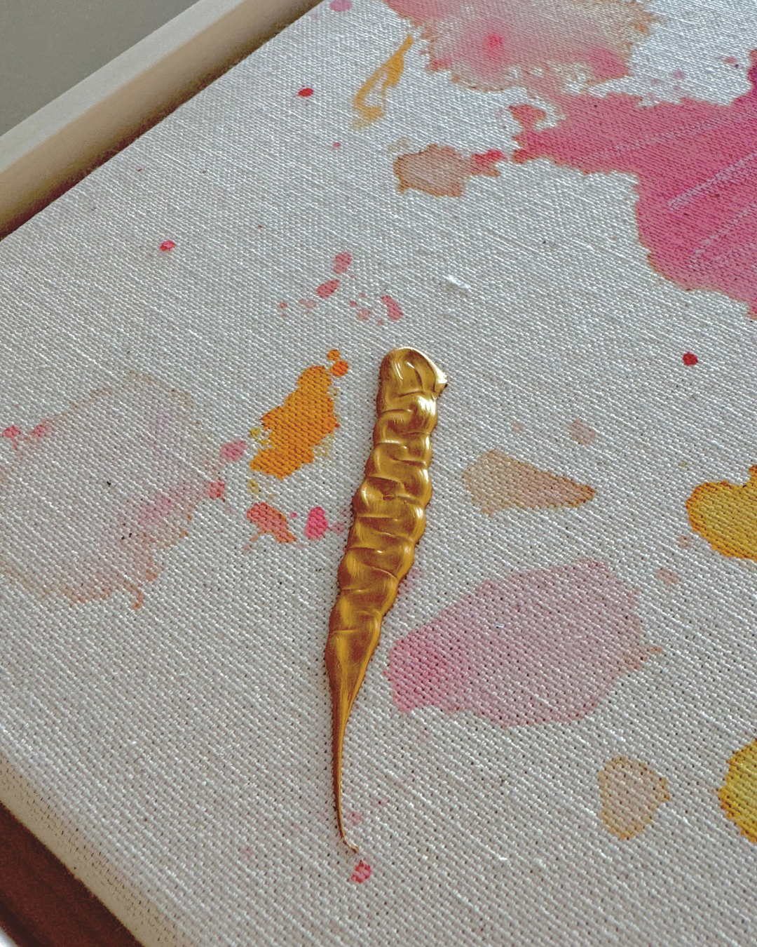 DAS LEBEN IST SCHÖN 40x40cm