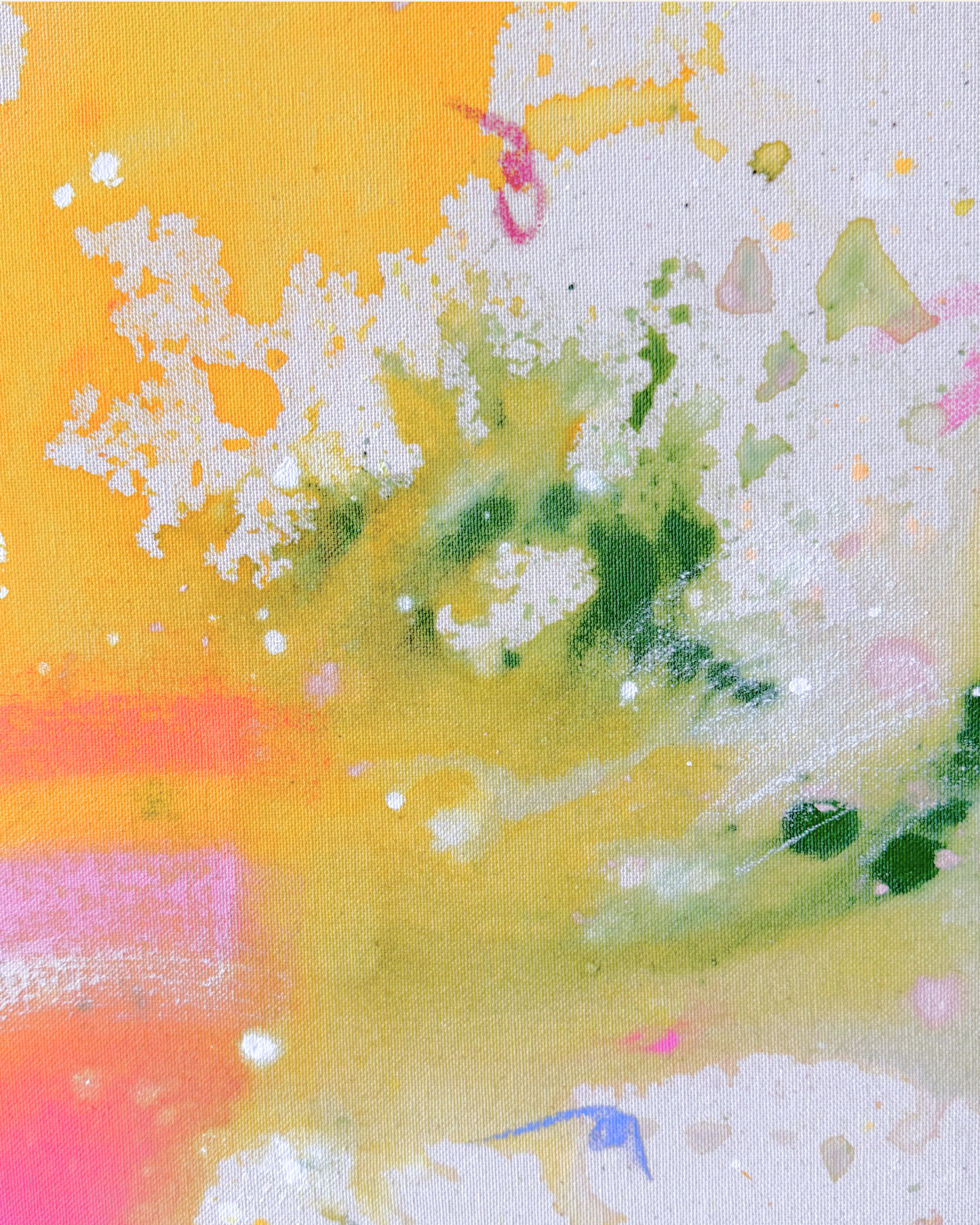 ICH WÜNSCH DIR Regenbogen 110x90cm