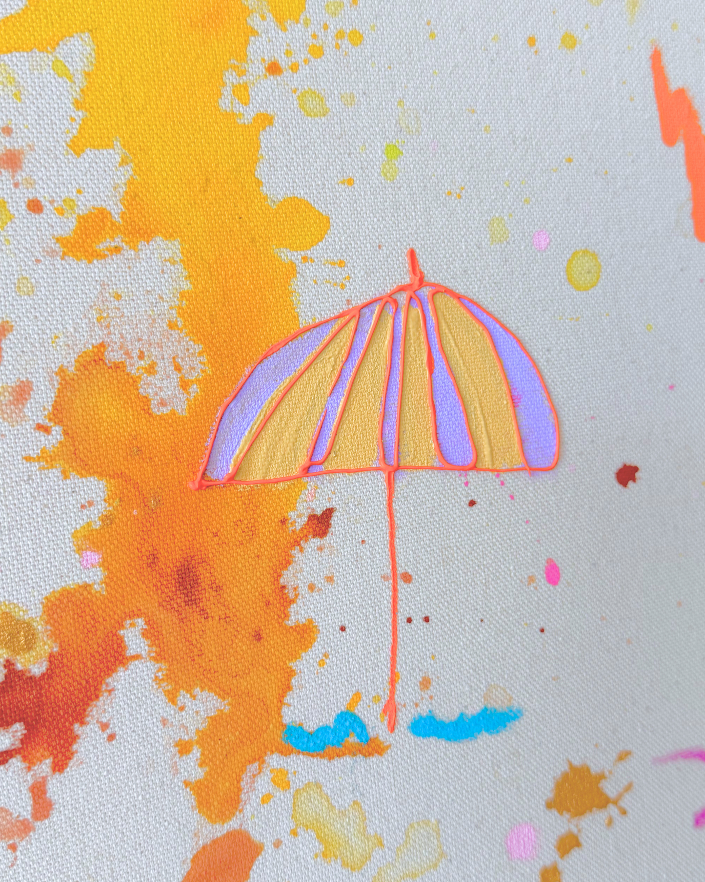 ICH WÜNSCH DIR Tennis 60x60cm