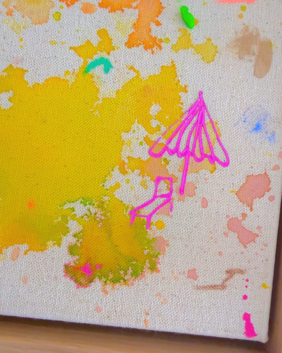 I'M SO LUCKY I GET WHAT I WANT 30x30cm