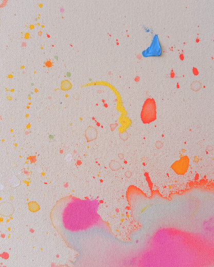 LOOK AT ALL THE MAGIC AROUND YOU Zwillingswerk 120x100cm