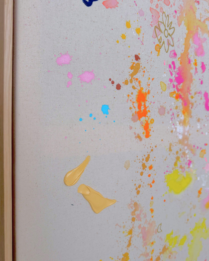 LIFE IS BEAUTIFUL & I HAVE TIME 150x200cm EXTRA TIEF