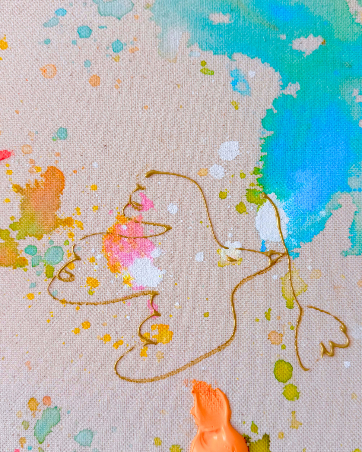 BEING ALIVE IS THE SPECIAL OCCASION 70x70cm