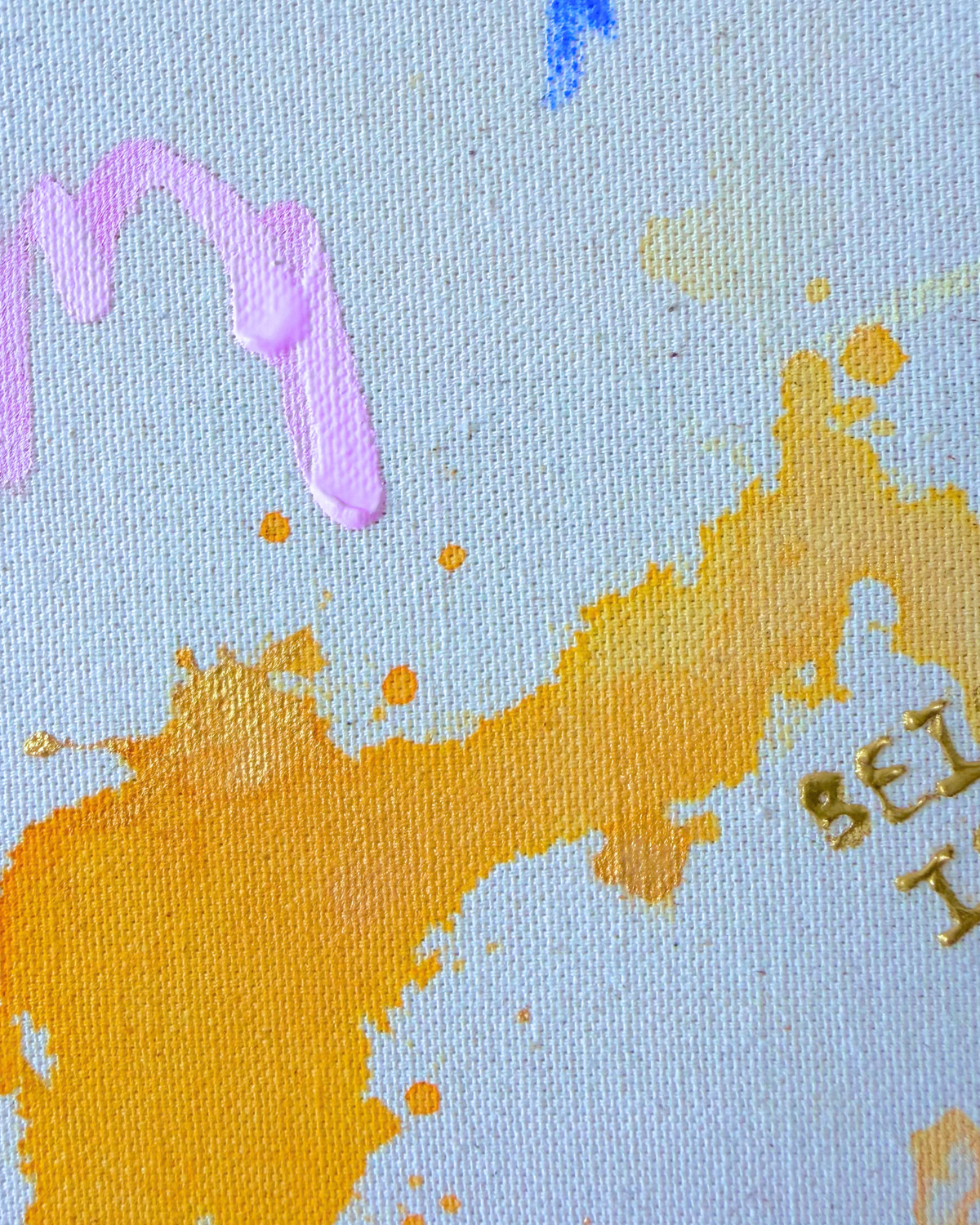 BEING ALIVE IS THE SPECIAL OCCASION 30x30cm
