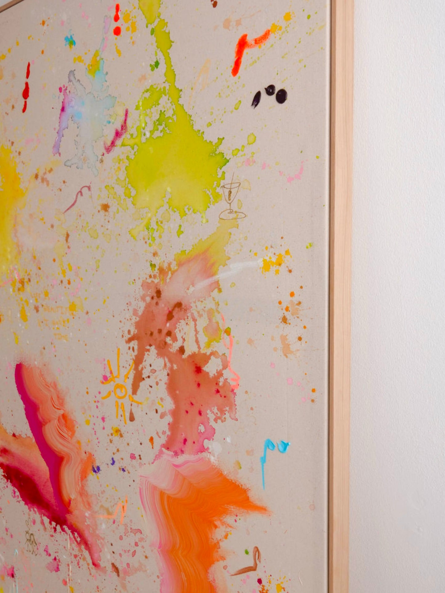 LIFE IS BEAUTIFUL & I HAVE TIME 150x200cm EXTRA TIEF