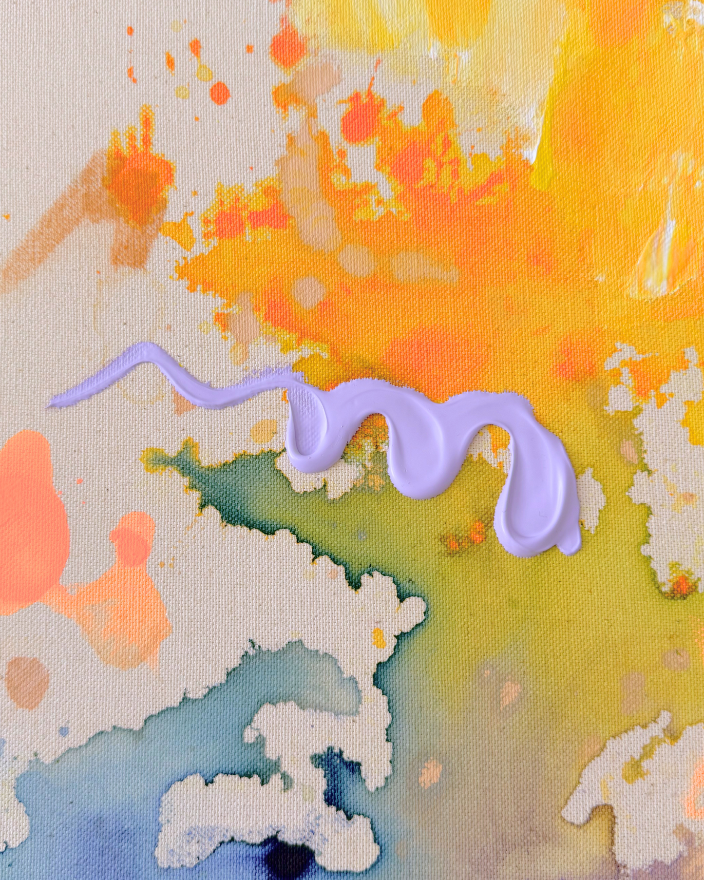 LOOK AT ALL THE MAGIC AROUND YOU 60x60cm