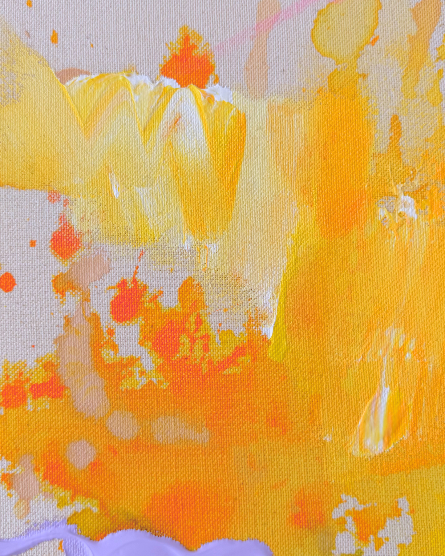 LOOK AT ALL THE MAGIC AROUND YOU 60x60cm