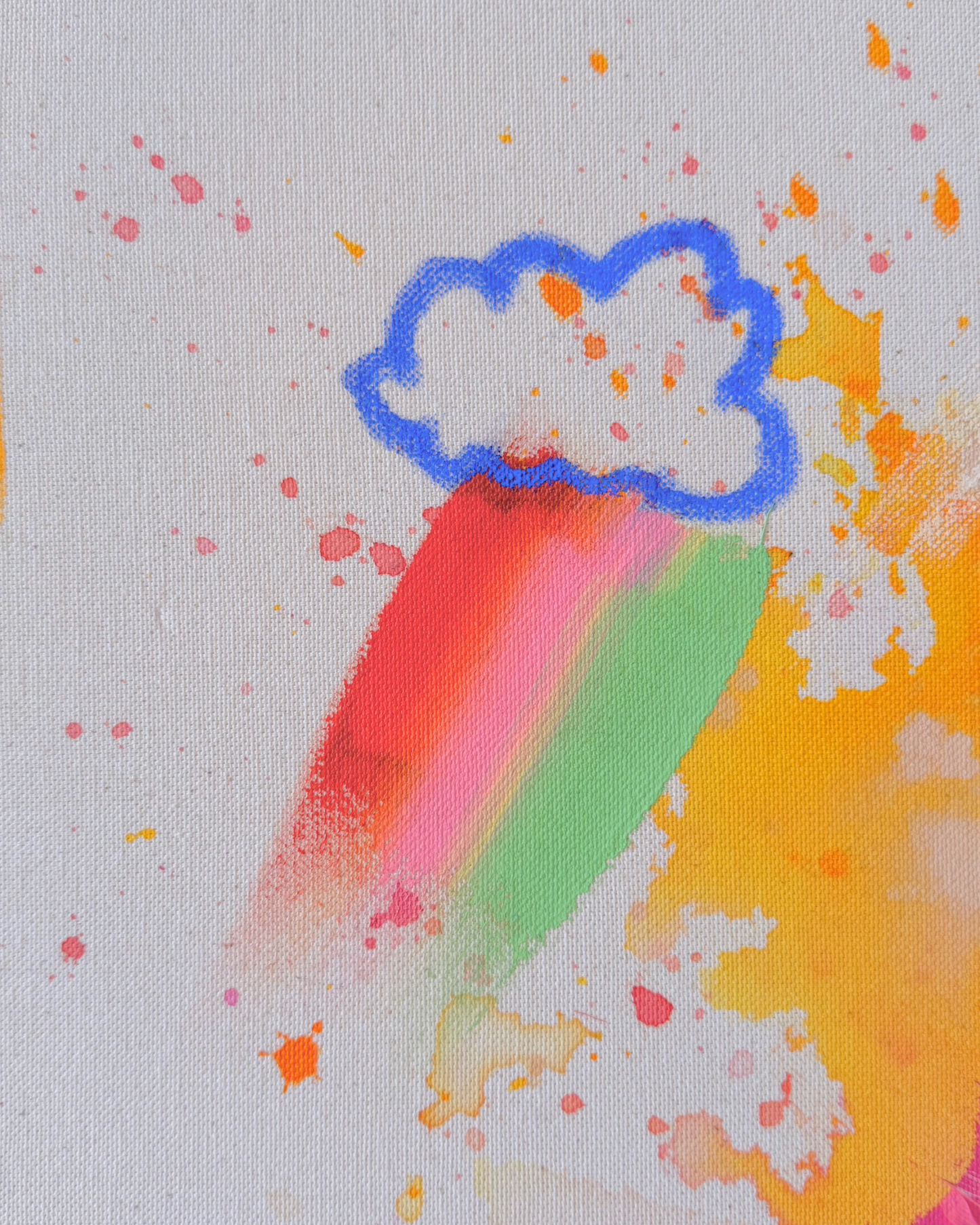 IN A ROOM FULL OF PEOPLE I LOOK FOR YOU 60x60cm