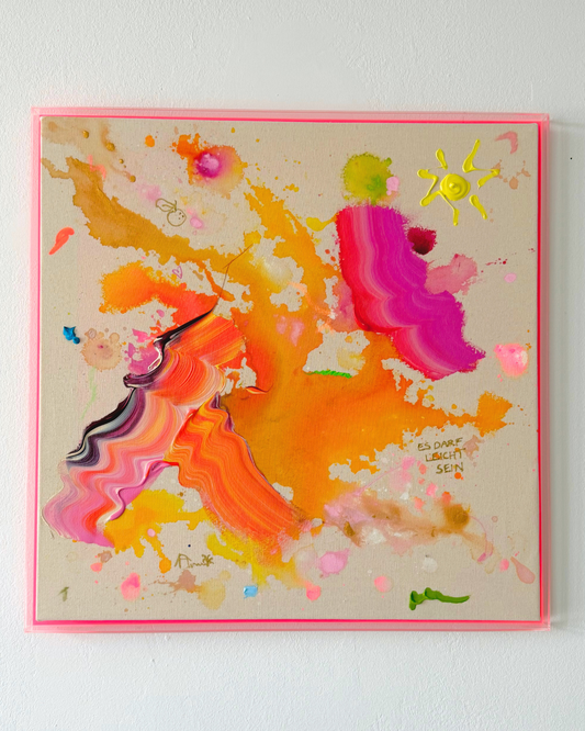 ES DARF LEICHT SEIN 60x60cm