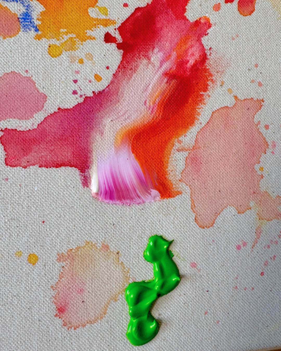 DAS LEBEN IST SCHÖN 40x40cm