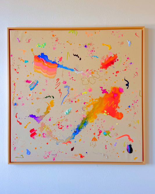 URLAUBSREIF 100x100cm