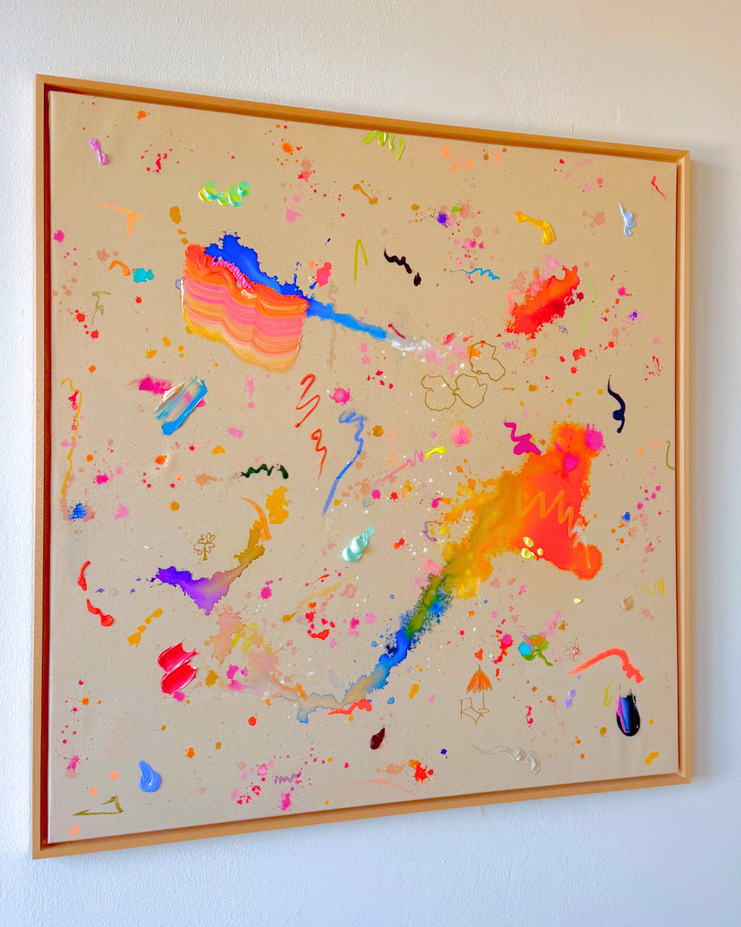 URLAUBSREIF 100x100cm